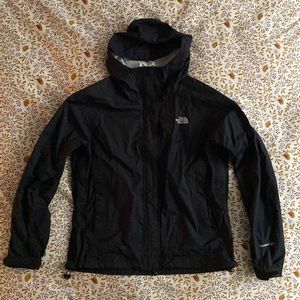 North Face Rain Jacket HyVent in Black